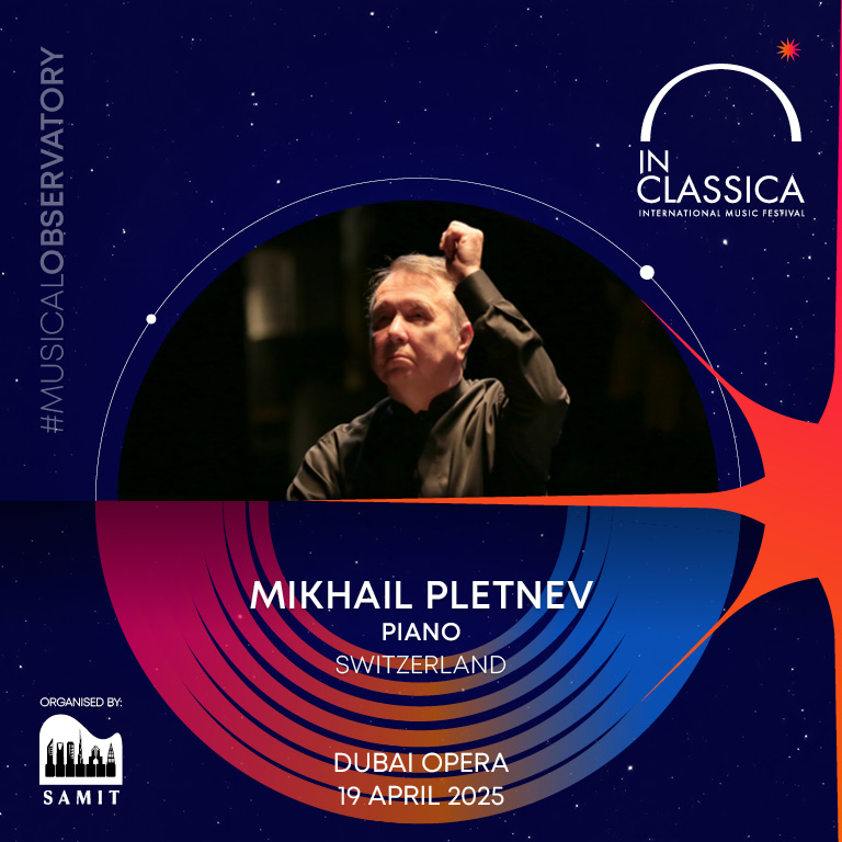 InClassica International Music Festival Presents Mikhail Pletnev - Solo Brilliance at Dubai Opera - Classical Events by Dubai Opera