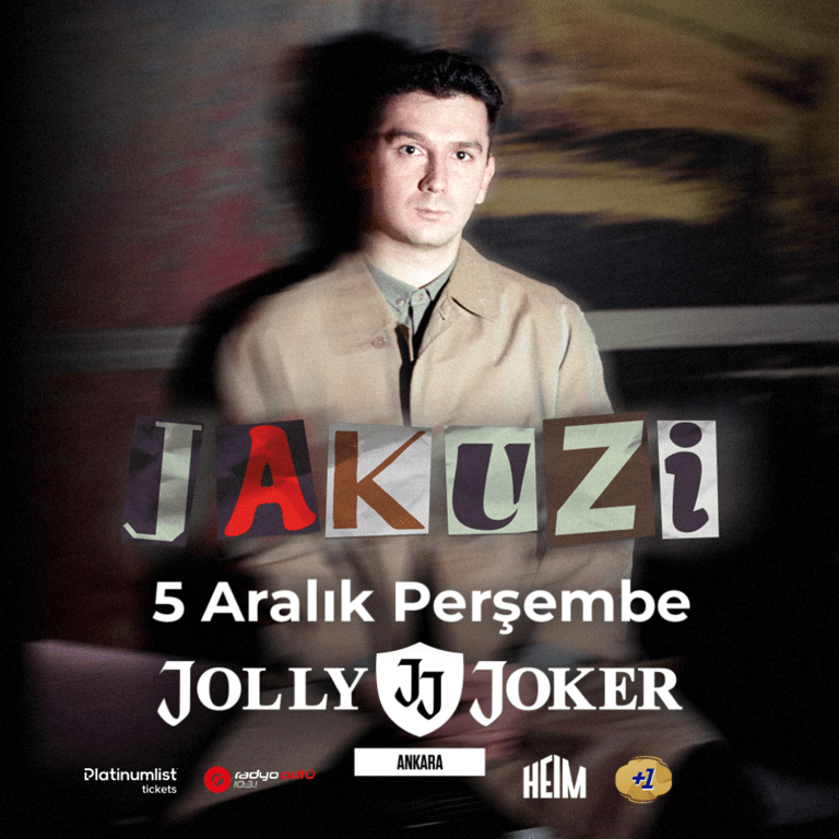 Jakuzi in Ankara - Concerts by Jolly Joker Ankara