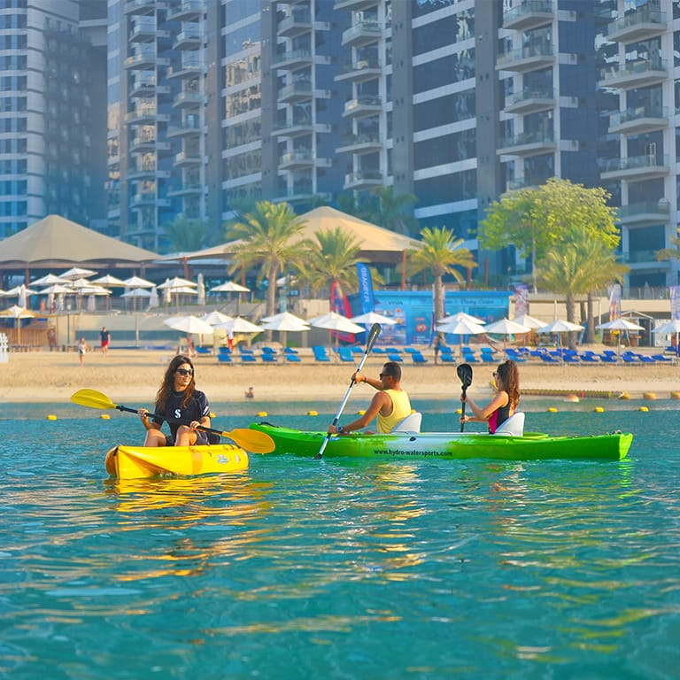 Kayak in Dubai The Palm - Water Sports by Dukes The Palm