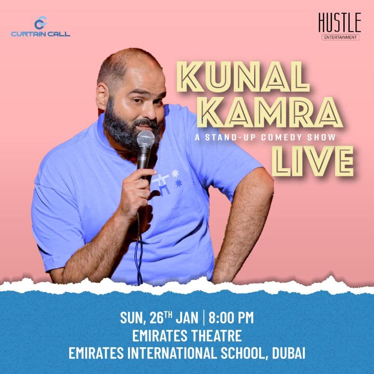 Kunal Kamra - Live in Dubai | A Stand-up Comedy Show - Desi Events by Jumeirah School Theater at Emirates International School