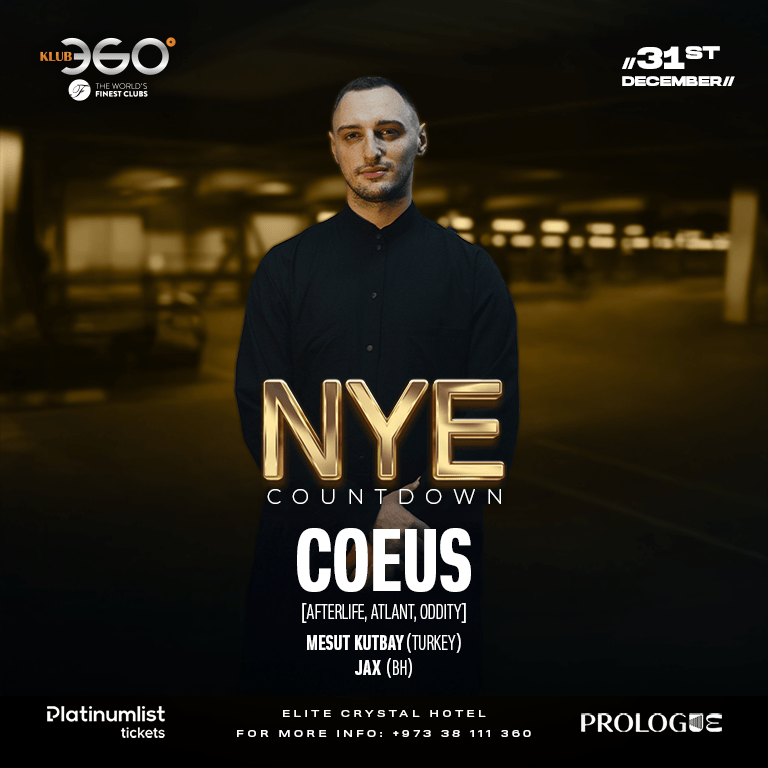 NYE Countdown at Prologue Nights/Klub360 - Nightlife by Klub360