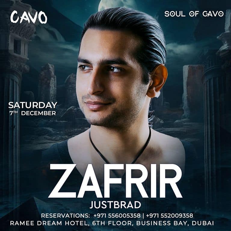 Soul of Cavo Presents Zafrir Live in Dubai - Nightlife by Cavo