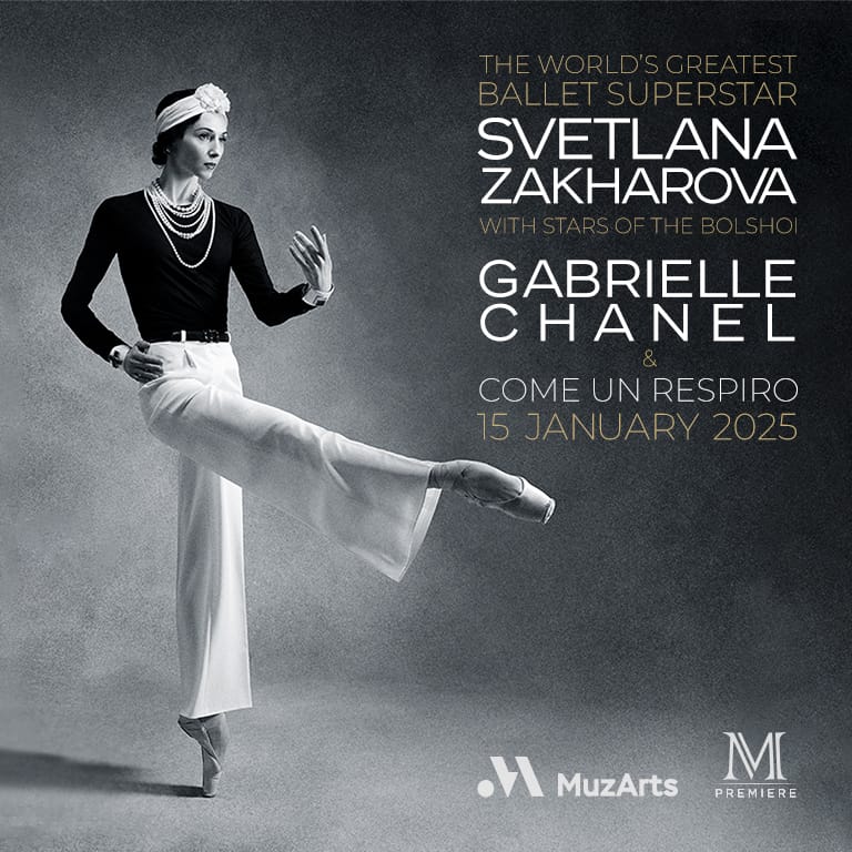 Svetlana Zakharova - Modanse: GABRIELLE CHANEL at Dubai Opera - Classical Events by Dubai Opera