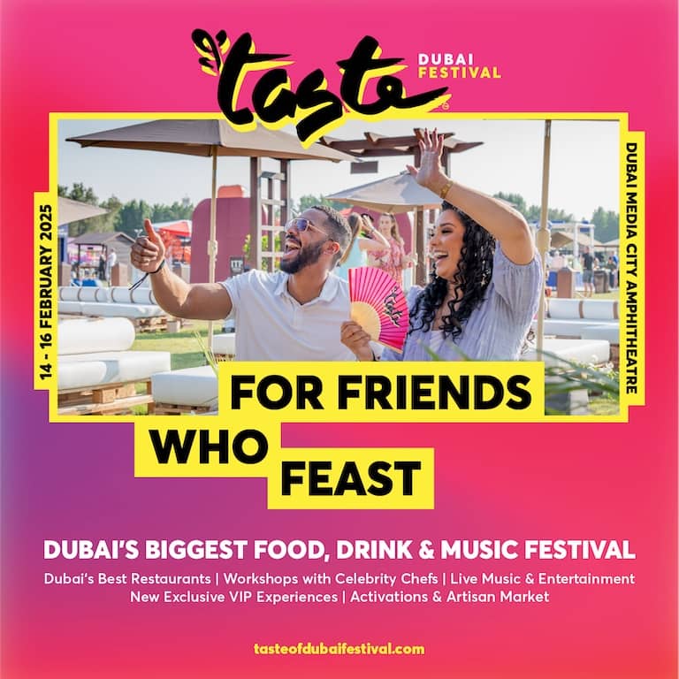 Taste of Dubai 2025 - Festival by Media City Amphitheatre