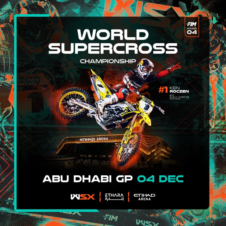 WSX World Supercross Abu Dhabi Grand Prix 2024 - Sports Events by Etihad Arena