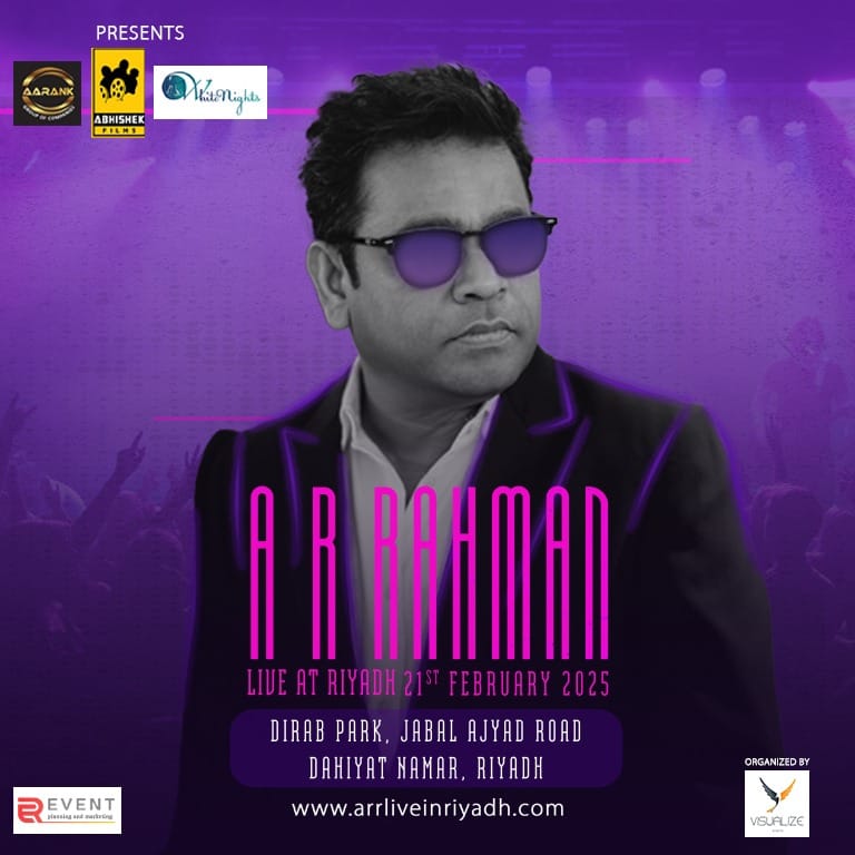 A. R. Rahman Live in Riyadh - Concerts by Dirab Park