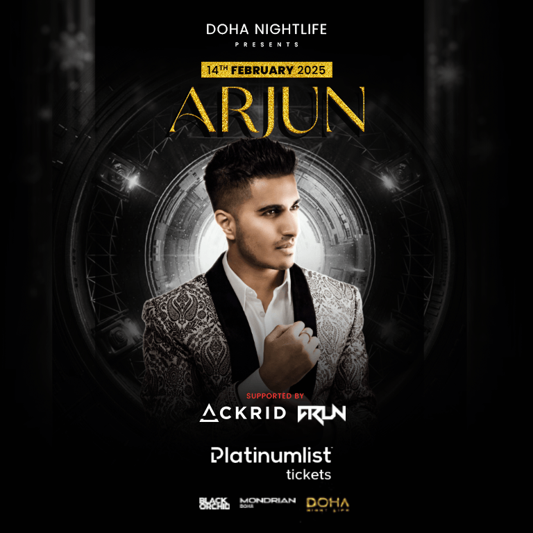 Arjun live in Doha - Concerts by Black Orchid