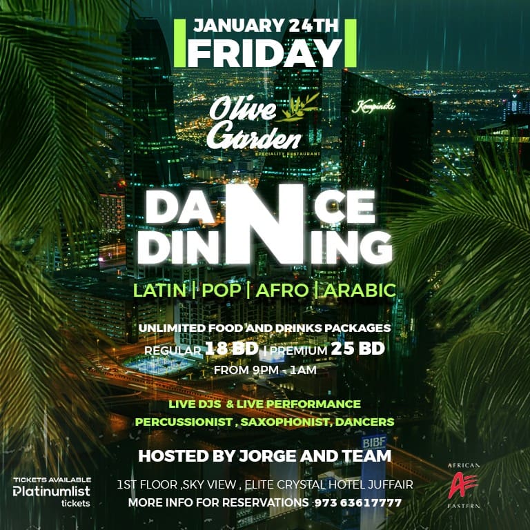 Dance N Dining Brunch - Brunches by Elite Crystal Hotel Juffair