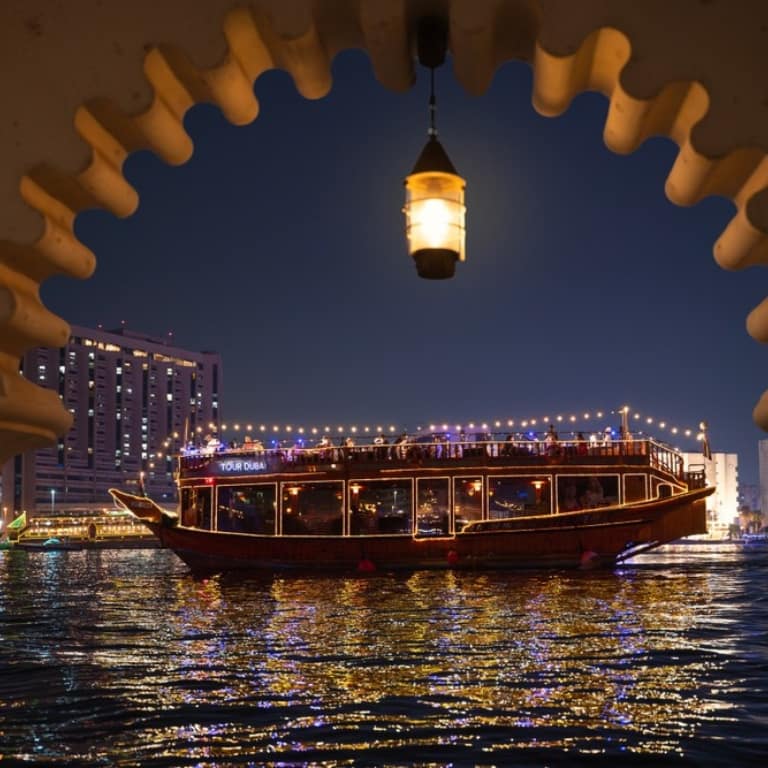 Dubai Creek Luxury Dinner Dhow Cruise - Brunches by Al Seef