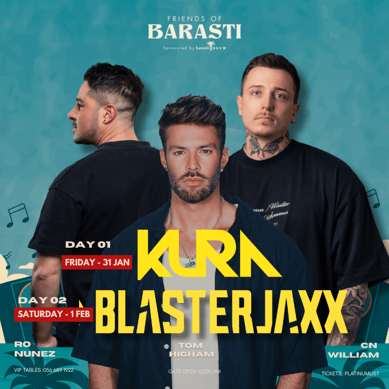 Friends of Barasti Weekend Beach Music Festival in Dubai - Festival by Barasti Beach