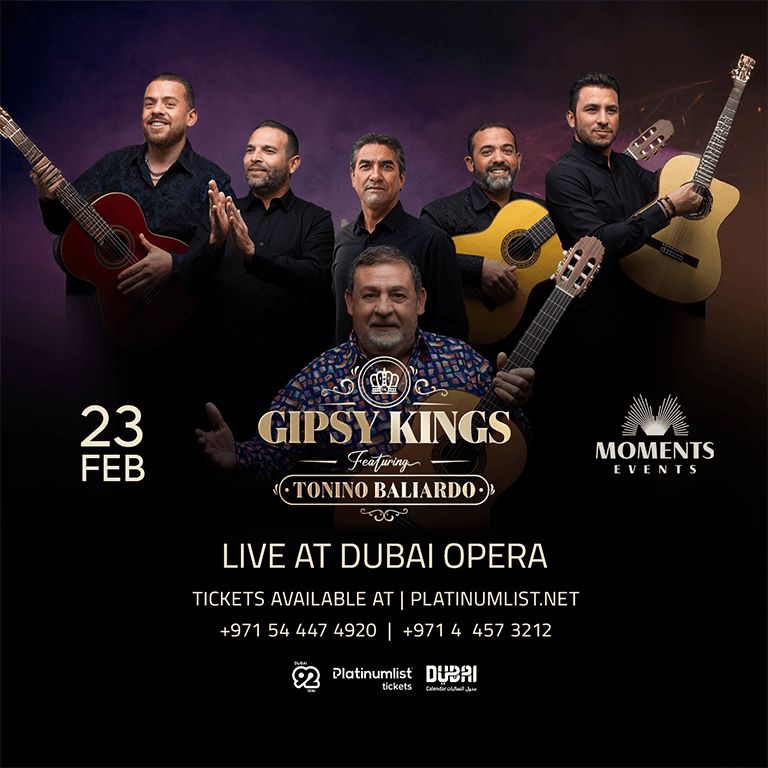 Gipsy King Concert at Dubai Opera - Concerts by Dubai Opera