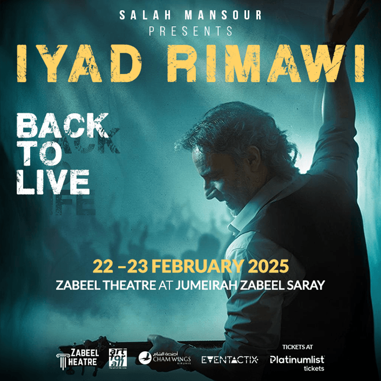 Iyad Rimawi In Concert at Zabeel Theatre in Dubai - Concerts by Zabeel Theatre - Jumeirah Zabeel Saray