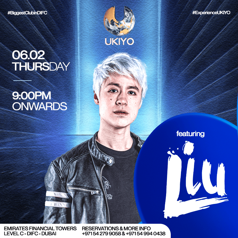 Liu Live at Ukiyo in Dubai - Nightlife by Ukiyo Club Dubai