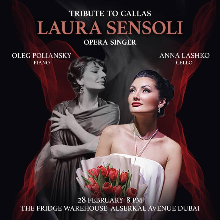 Opera Concert Tribute to Maria Callas at The Fridge Warehouse in Dubai - Shows and Theatrical Plays by The Fridge Warehouse