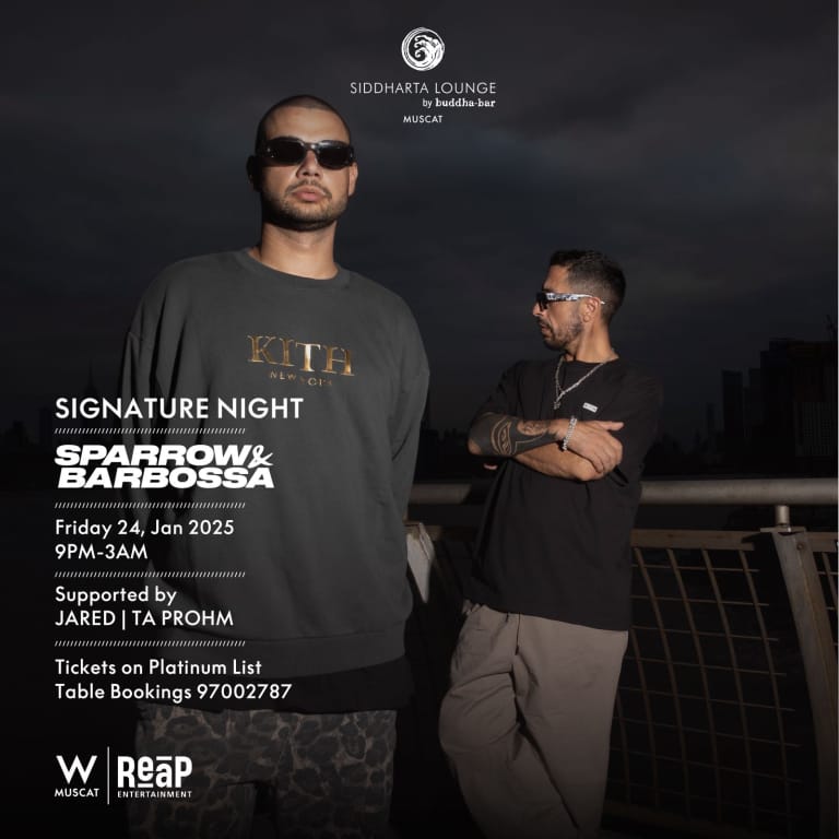 Signature Night Featuring Sparrow & Barbossa in Muscat - Nightlife by Siddharta Lounge By Buddha-bar