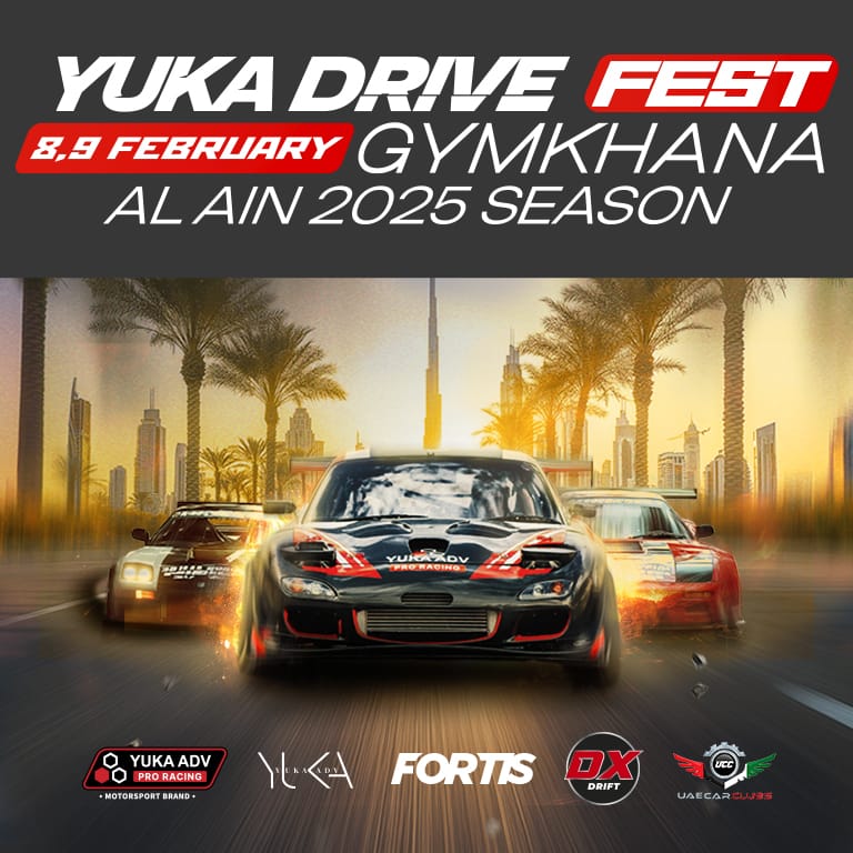 Yuka Drive Fest Gymkhana in Al Ain - Sports Events by Al Ain Sport Plex