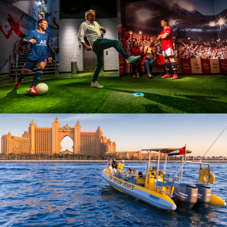 99 Minutes Premium Boat Tour + FREE Madame Tussauds - Combo Combos and more adventures