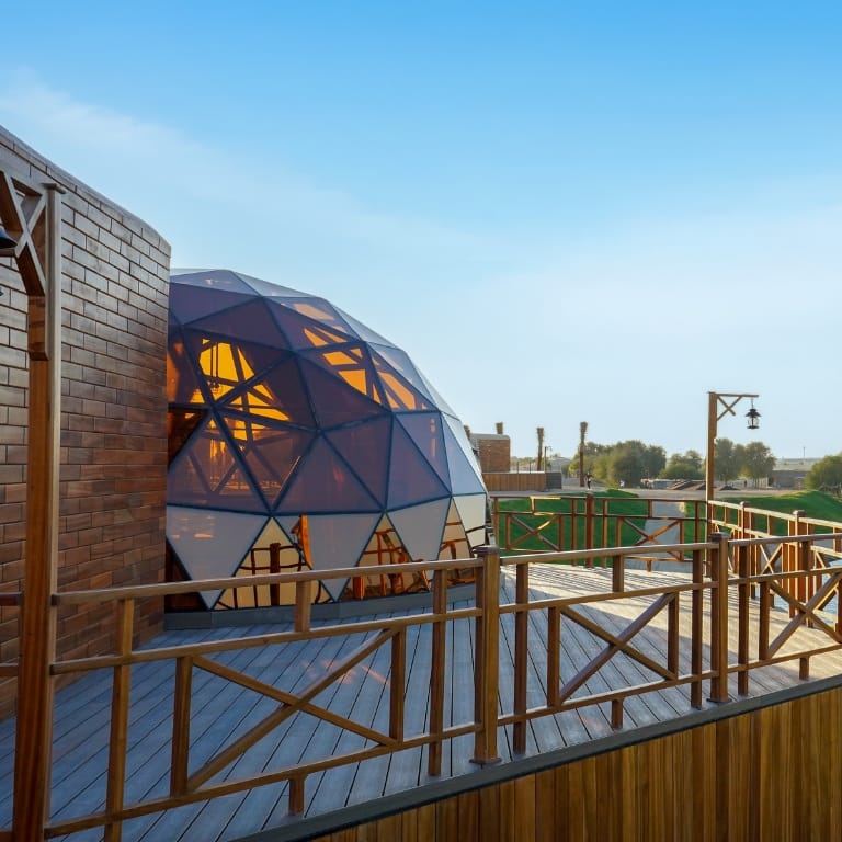 Al Marmoom Domes Desert Glamping & Dining experience in Dubai Must-see attractions