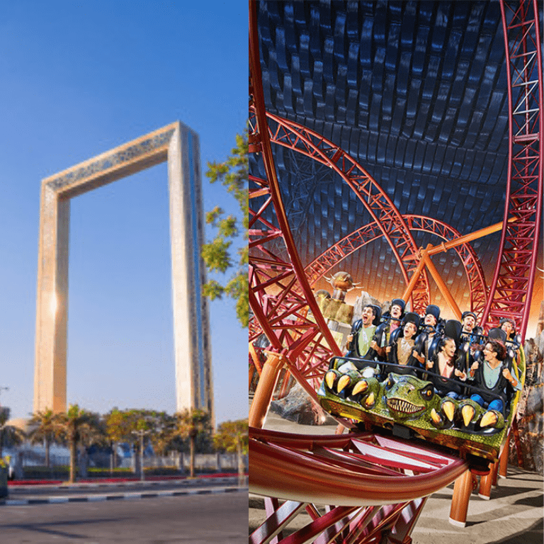 IMG Park + Dubai Frame - Combo Combos and more adventures