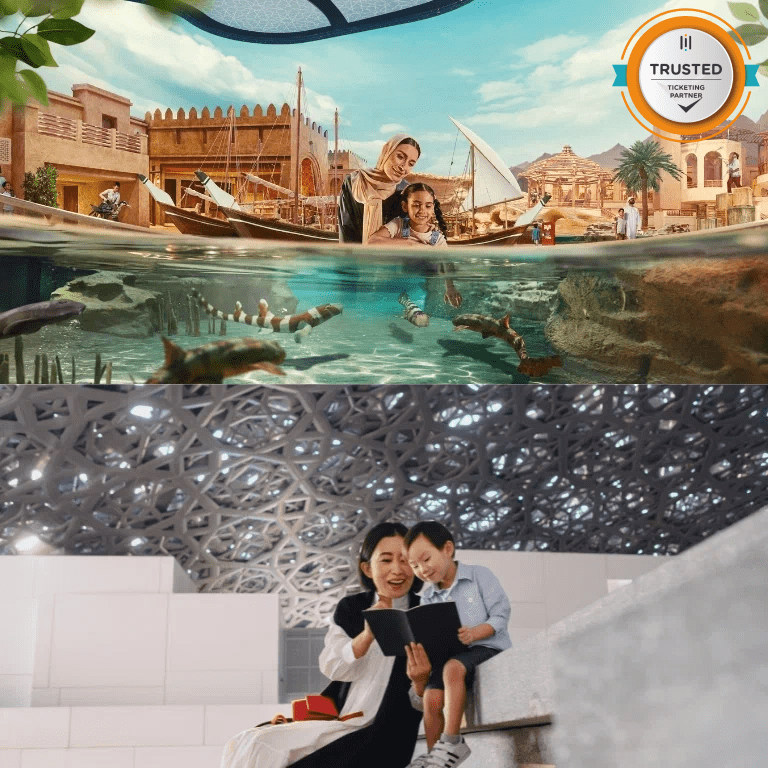 SeaWorld® + Louvre Abu Dhabi - Combo Combos and more adventures