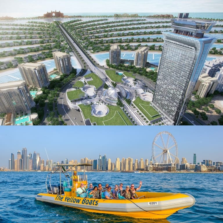 99 Minutes Premium Boat Tour + FREE View at the Palm - Combo Attractions Special Offers