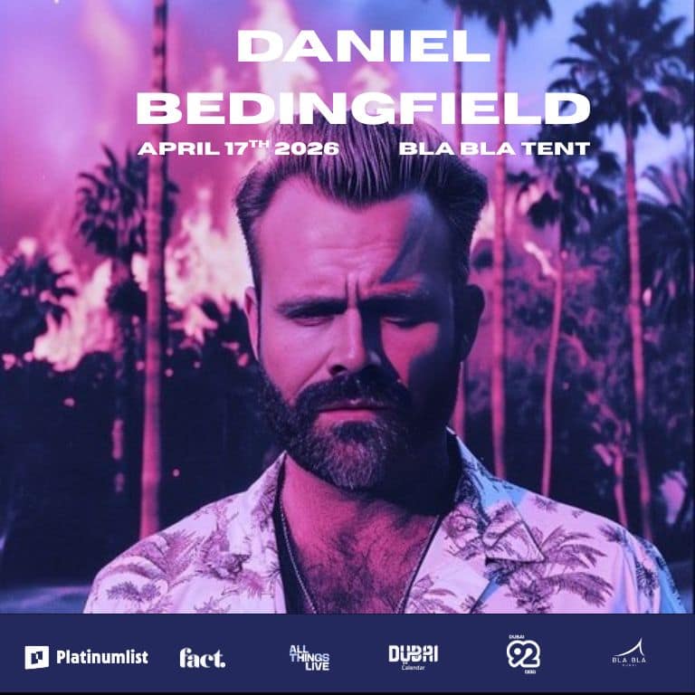 Daniel Bedingfield live in Dubai 2026 Concerts