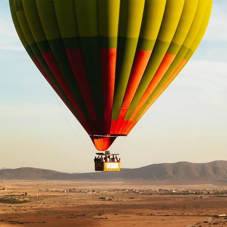 Hot Air Balloon Adventure – Sunrise Flight at Kasbah Le Mirage & Spa Air Adventures