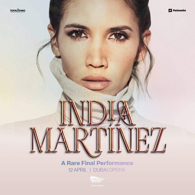 India MartÃnez in Dubai Concerts