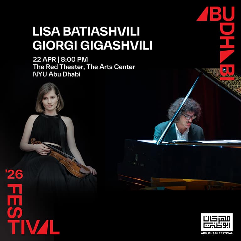 Lisa Batiashvili and Giorgi Gigashvili at Abu Dhabi Festival 2026 Concerts