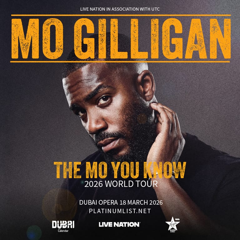 Mo Gilligan at Dubai Opera Comedy Events