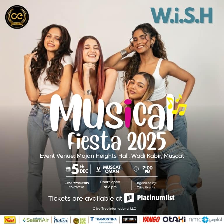 Musical Fiesta 2025 in Muscat Concerts