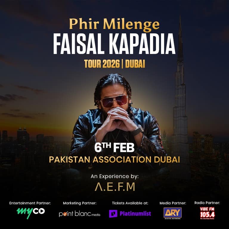 Faisal Kapadia - Phir Milenge Tour | Dubai Concerts