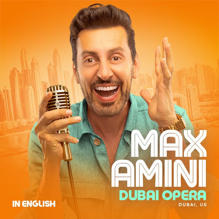 Max Amini Live in Dubai! (In English) Comedy Events