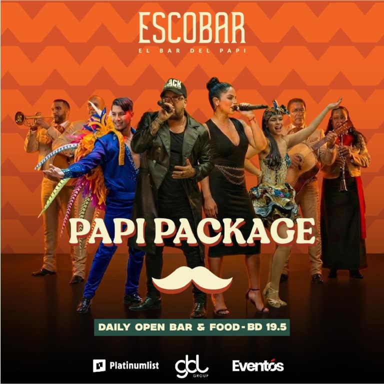 Papi Package at Escobar