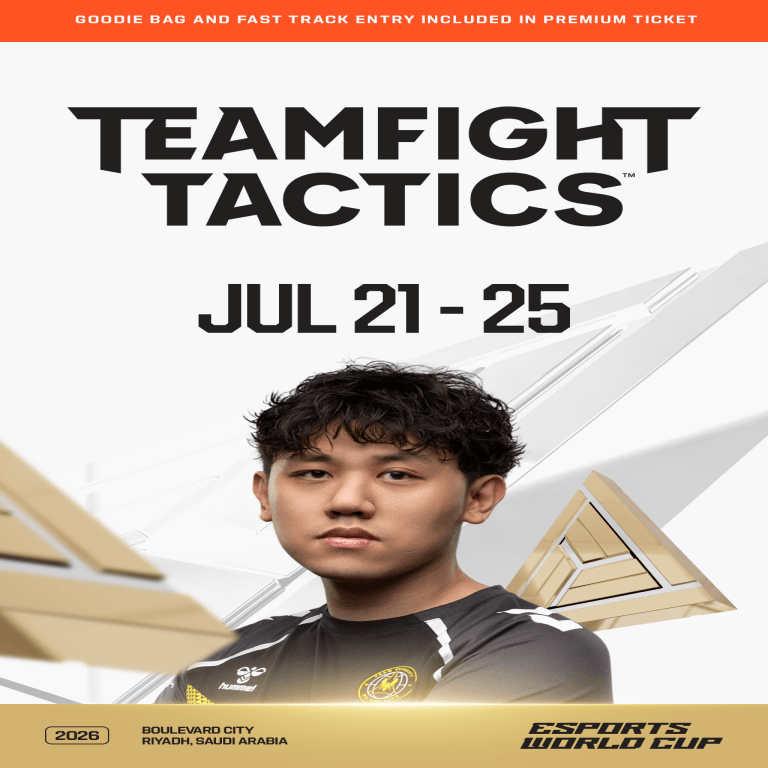 Teamfight Tactics at EWC 26 in Riyadh Esports World Cup