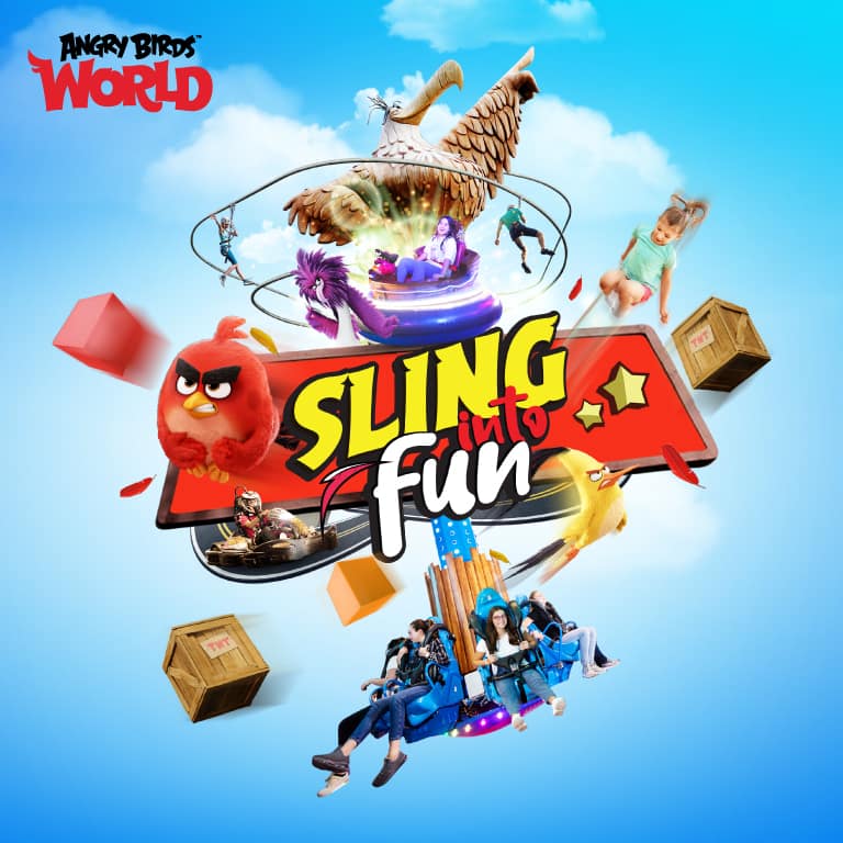 Angry Birds World Theme Park Indoor Attractions
