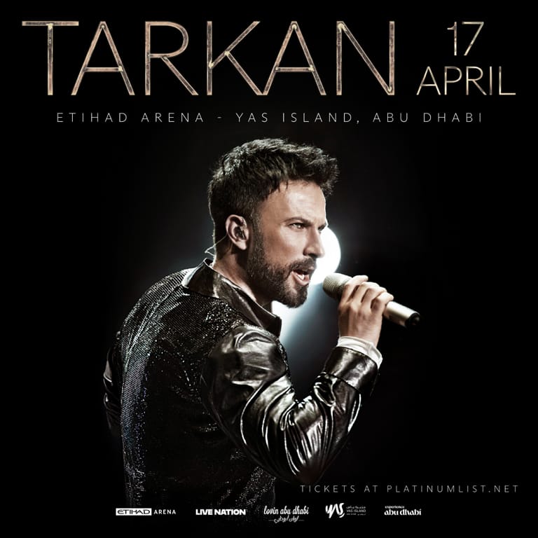 Tarkan at Etihad Arena in Abu Dhabi Concerts
