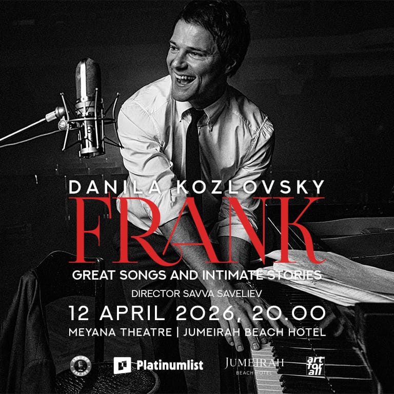 Frank by Danila Kozlovsky at Jumeirah Beach Hotel in Dubai Shows and Theatrical Plays